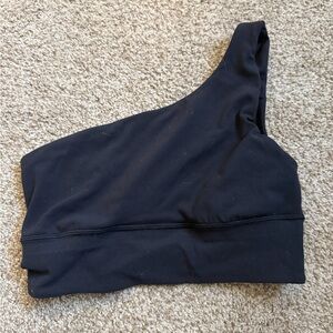 Lululemon Like a Cloud One-Shoulder Bra – Black, Size 6